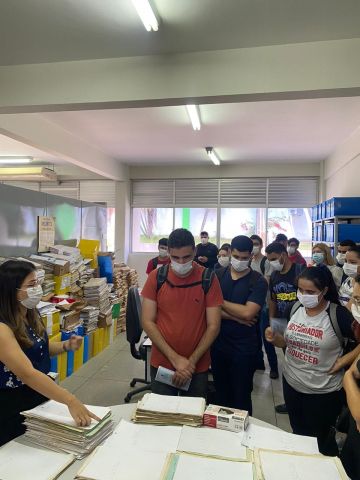 ALUNOS DO 7° PERÍODO DO CURSO DE HISTÓRIA DA UFCG - DATA: 02 - 09 - 2024